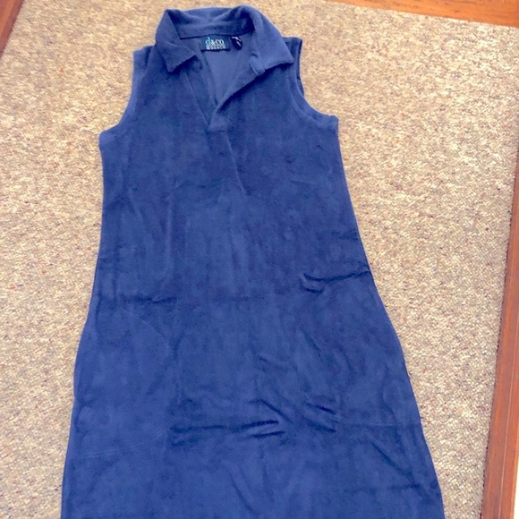 ⚓️d & co Beach French Terry Dress⚓️ - Picture 1 of 3